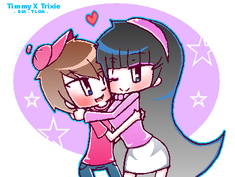 Timmy X Ruby Timmy X Trixie by DIIA-Starlight on DeviantArt