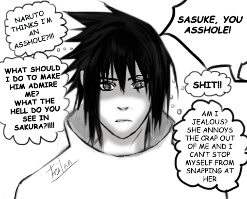 Sasuke's conflict (CHAPTER 678)