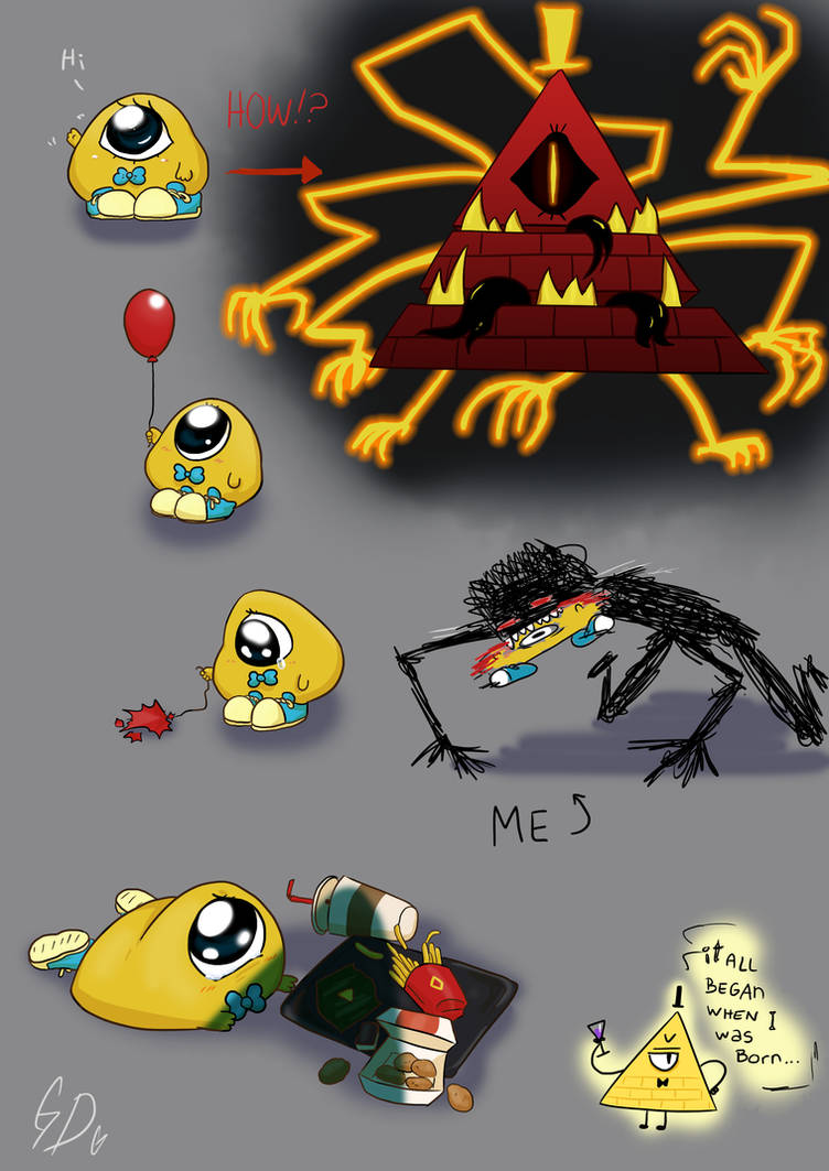 Bill Cipher drawings by Giulliadella on DeviantArt