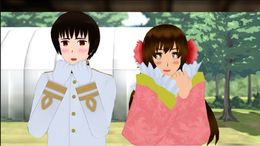 [MMD] Hetalia - Kiss him Not me