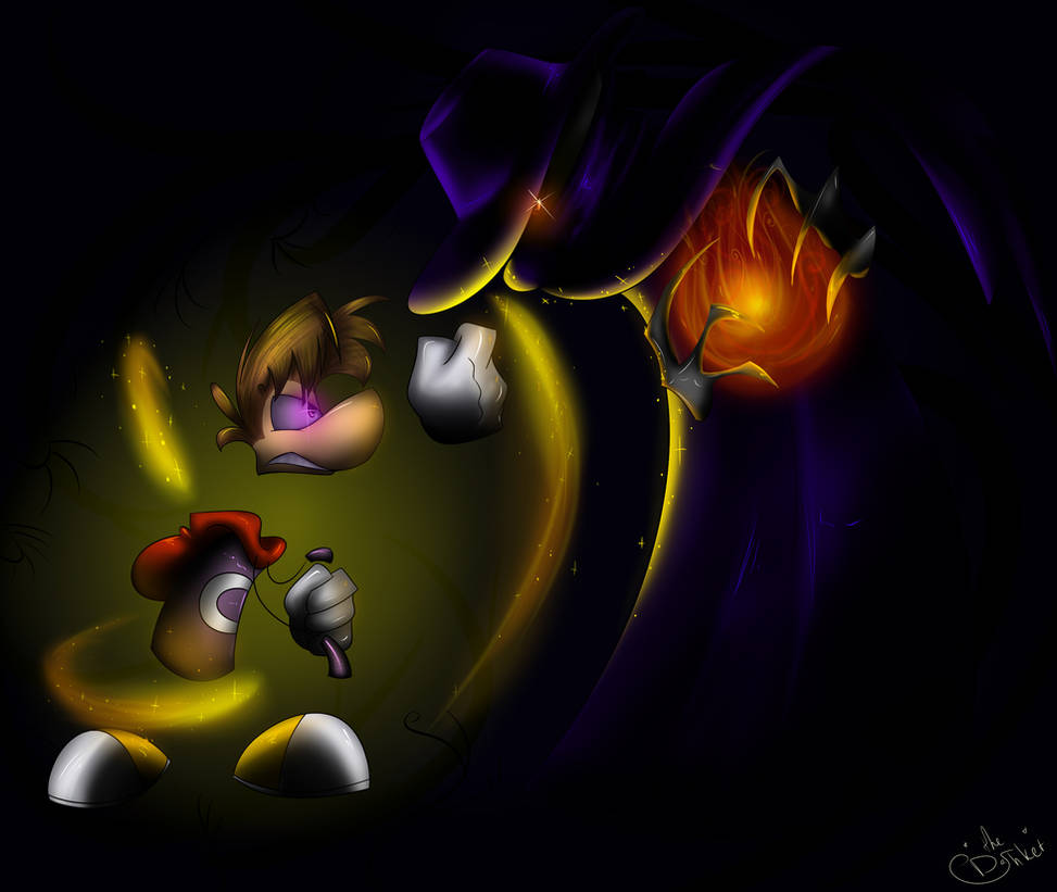 Rayman vs Mr.Dark by the-dashket on DeviantArt
