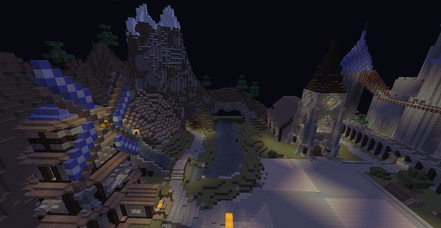 Minecraft Town Layout Deviantart MineCraft Town by evillabel on DeviantArt