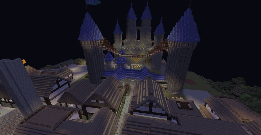 Minecraft Town Layout Deviantart MineCraft Town 4 by evillabel on DeviantArt