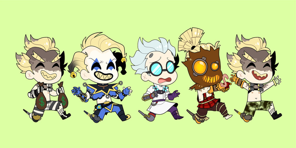 Mask Junkrat Junkrat Skins by FaaangMa on DeviantArt