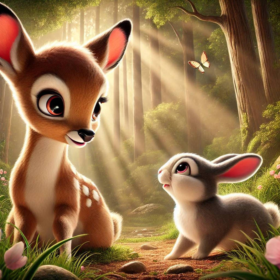 BAMBI AND THUMPER By Mimzylove On DeviantArt bambi-and-thumper-by-mimzylove-on-deviantart