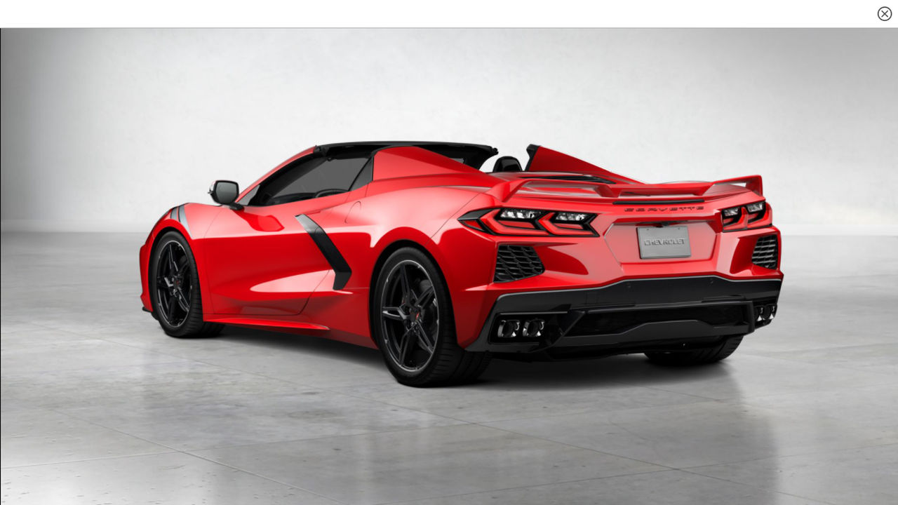 2021 chevy corvette stingray rear end view by antho1089 on DeviantArt