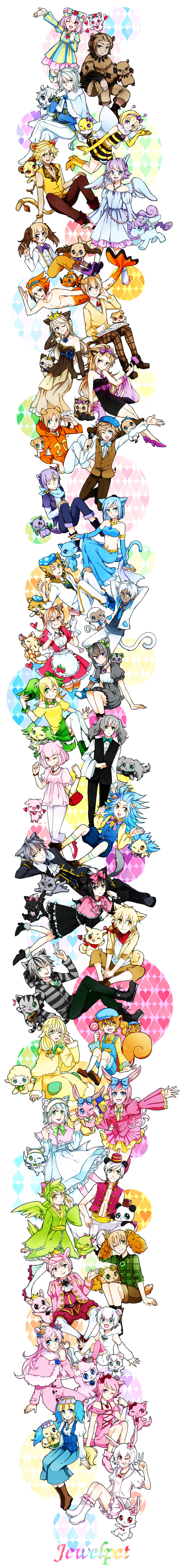 humanized jewelpet !