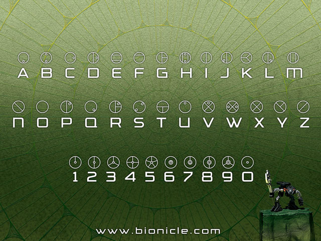 the bionicle language