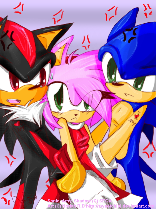 Sonic, Amy, Shadow- Hogpile 2 by ihearrrtme on DeviantArt