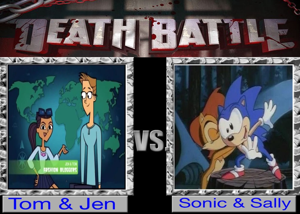Comic Death Jen Death Battle - Tom and Jen VS. Sonic and Sally by adamRY on DeviantArt
