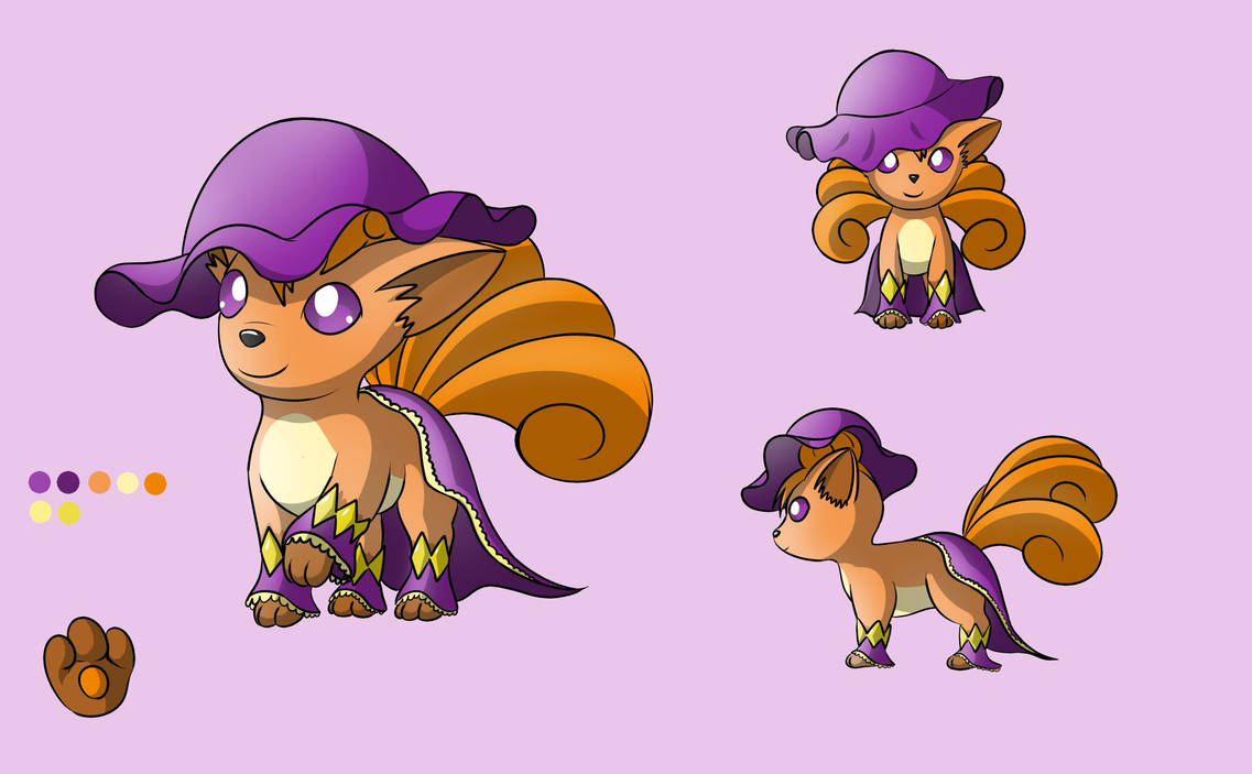 Violet the Vulpix (Commision) by Lizard23997 on DeviantArt