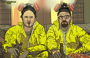 Walter White and Jesse Pinkman - Breaking Bad