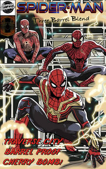 Spider-Man No Way Home Whiskey Label