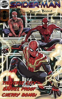 Spider-Man No Way Home Whiskey Label