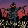 Jack-O'-Lantern Scarecrow