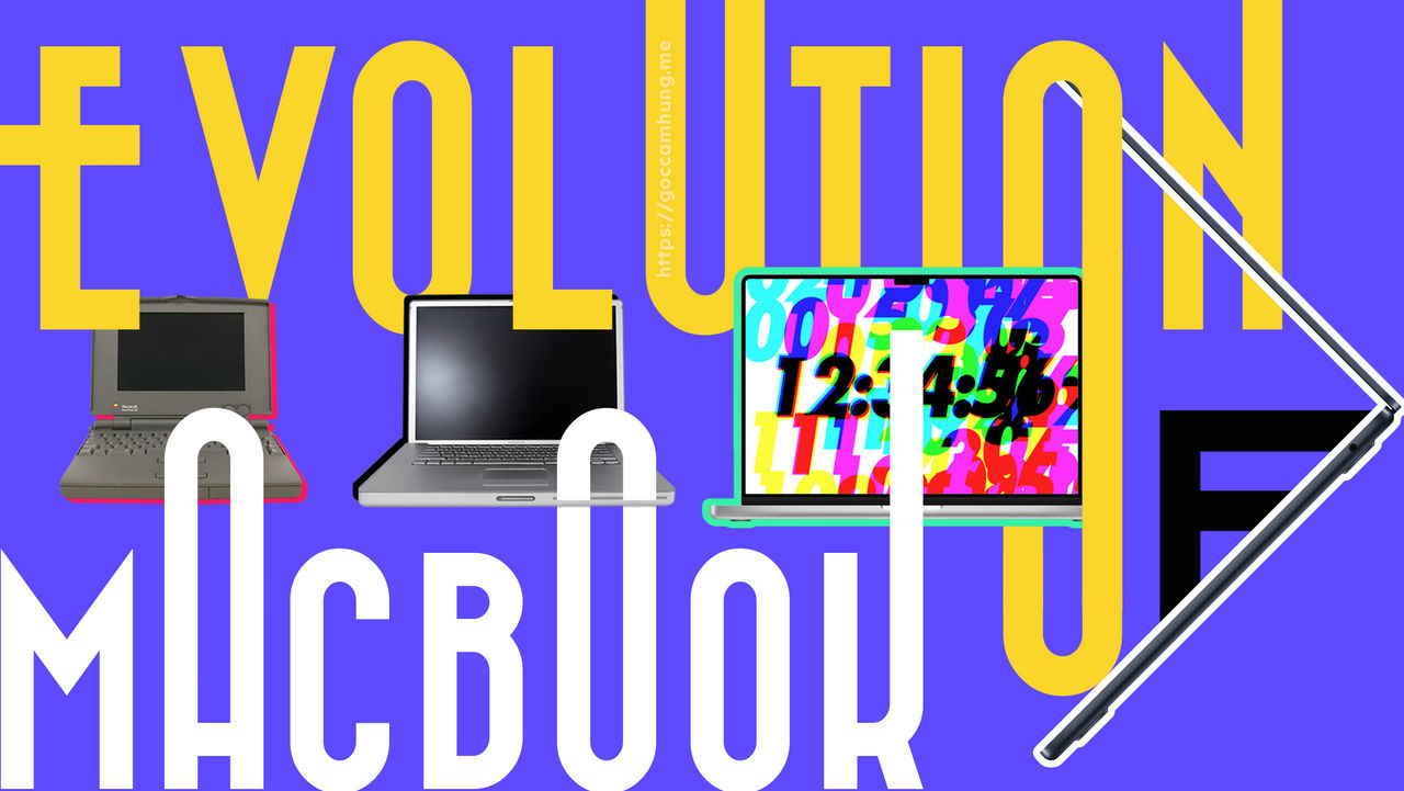Macbook Deviantart Evolution Of Macbook Typography by goccamhung on DeviantArt