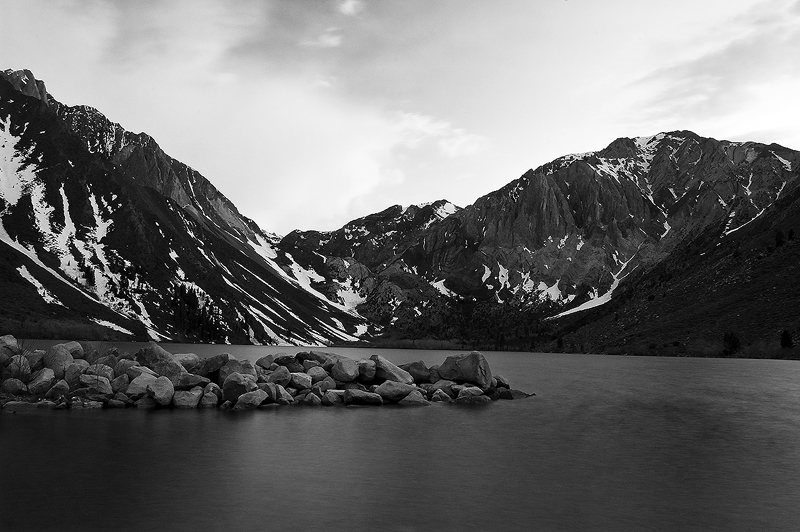 Dusk at Convict Lake in Mono