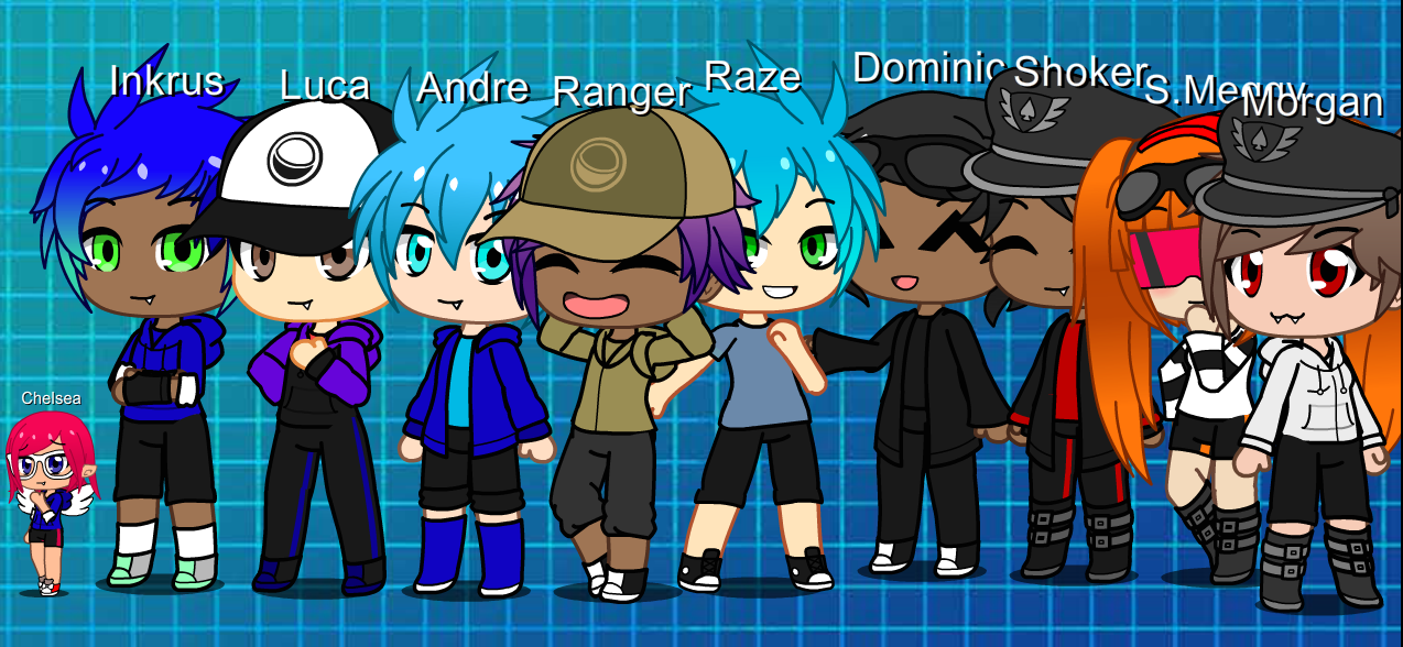 My characters in Gacha Club (Import Codes) by LKGamingART on DeviantArt