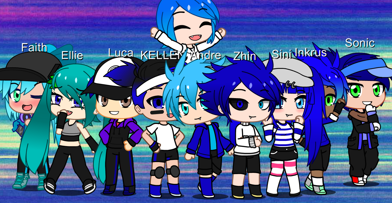 My characters in Gacha Club (Import Codes) by LKGamingART on DeviantArt