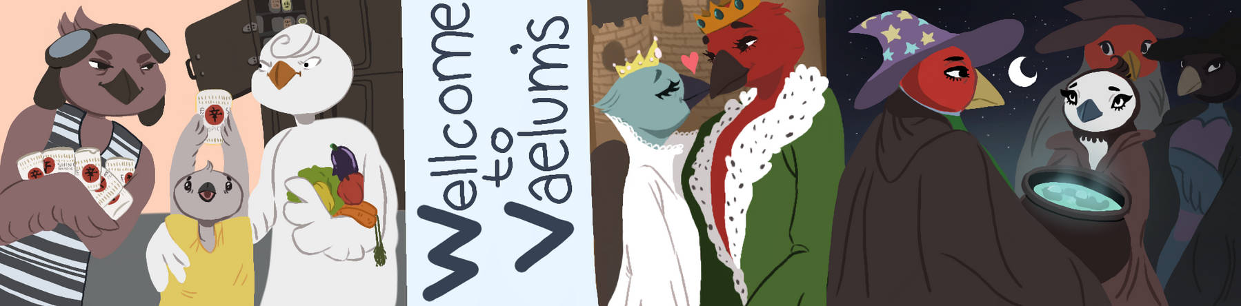 Welcome Banner (FULL) by finnien Welcome Banner (FULL) by finnien