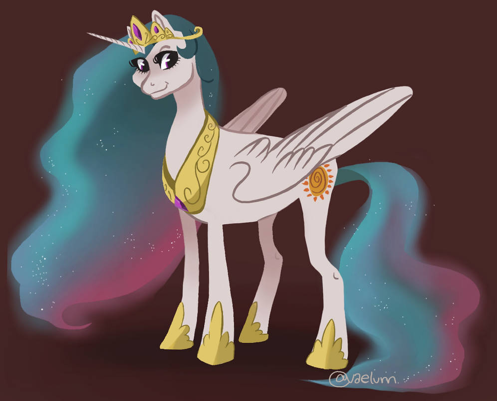 Princess Celestia (Commission) by finnien Princess Celestia (Commission) by finnien