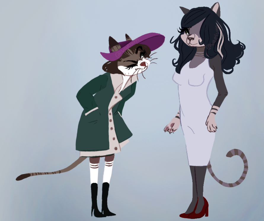 Jenny and Patchi by finnien Jenny and Patchi by finnien