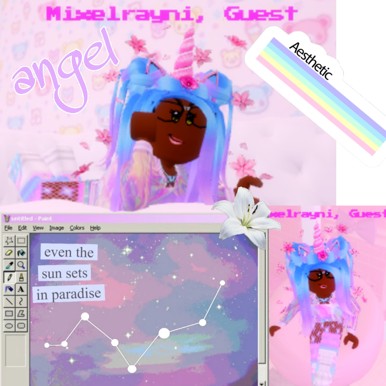 Roblox Aesthetic Theme PNG Clipart