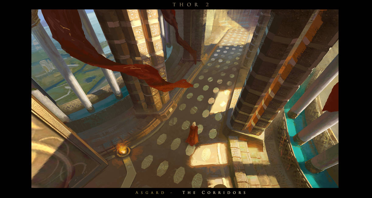 [THOR2] redsteam 2d enviro The interior of Asg by 0BO