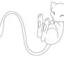 mew (line art)