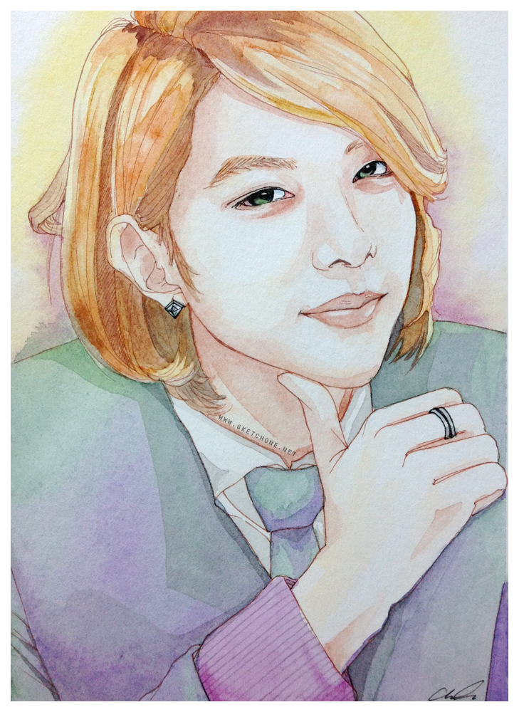 Lee Jungshin -- CNBlue fan art painting