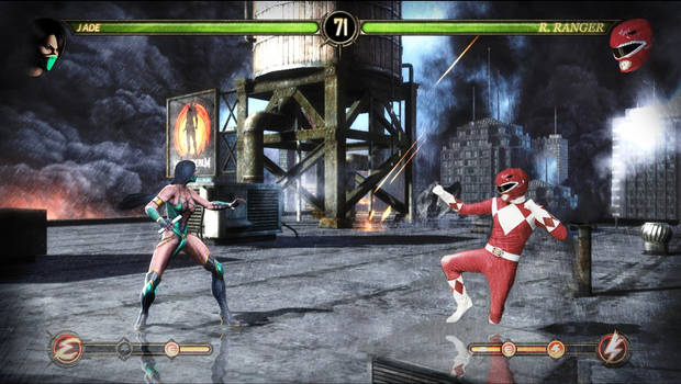 Red Ranger vs Jade