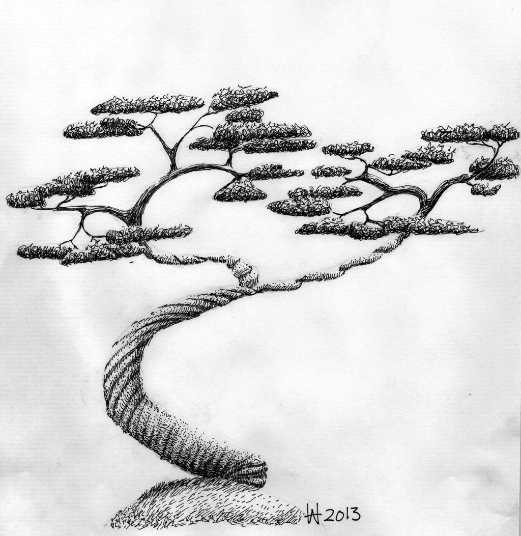 Pen and Ink Tree by ManlickerStocks on DeviantArt