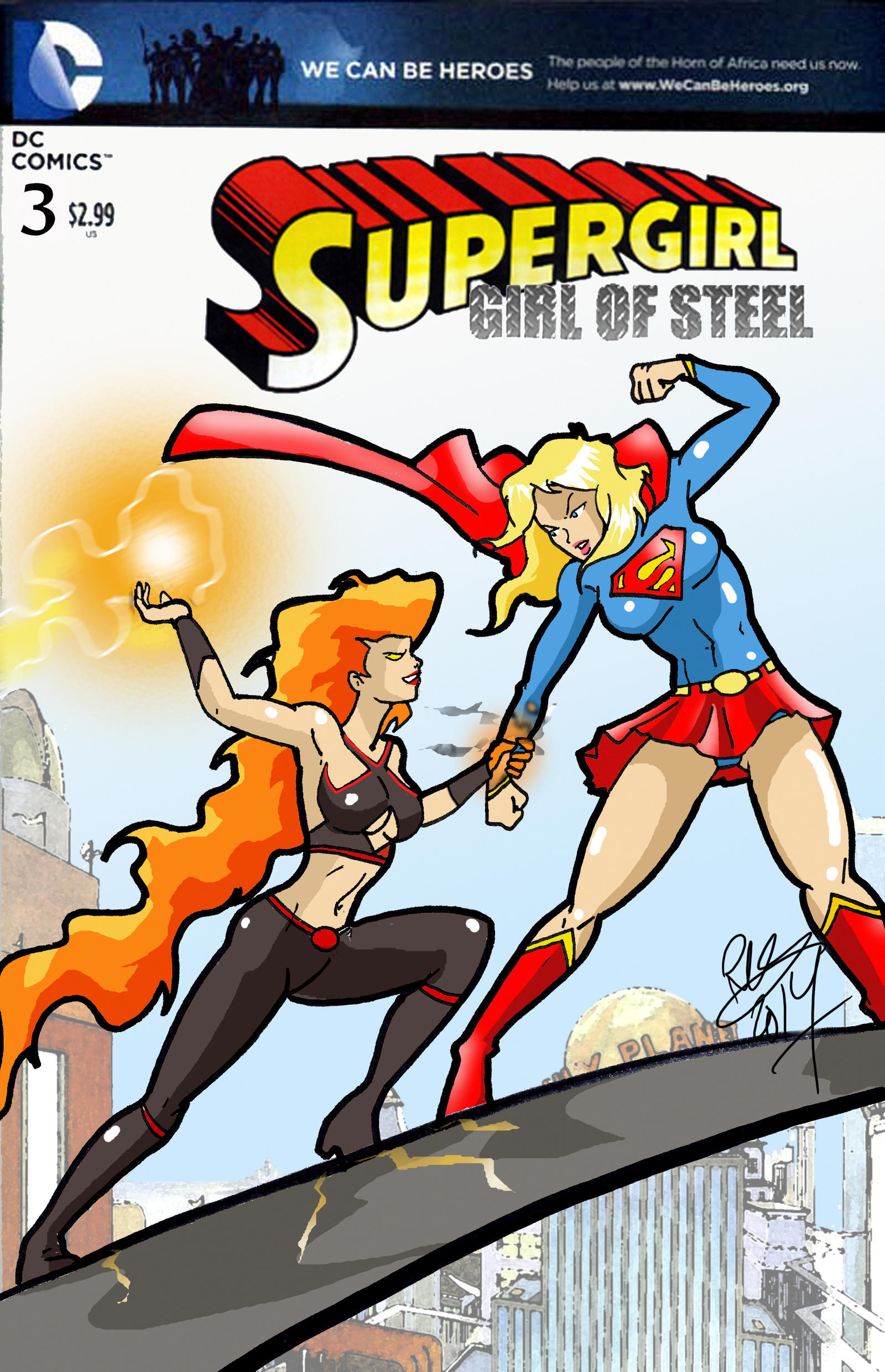 Supergirl: Girl of Steel Issue 3 Cover