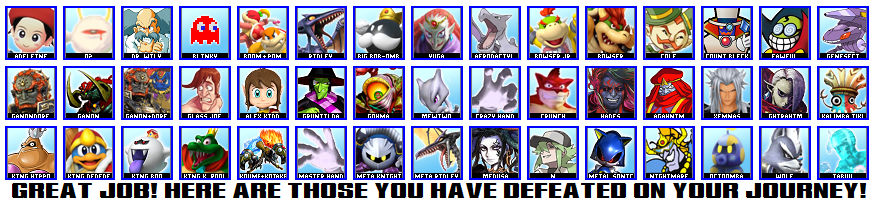 SSB4 (Wii U, 3DS) Boss Roster by LandenMaster on DeviantArt