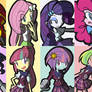 Mane 6 and Shadow 6