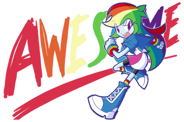 Rainbow Dash - Awesome