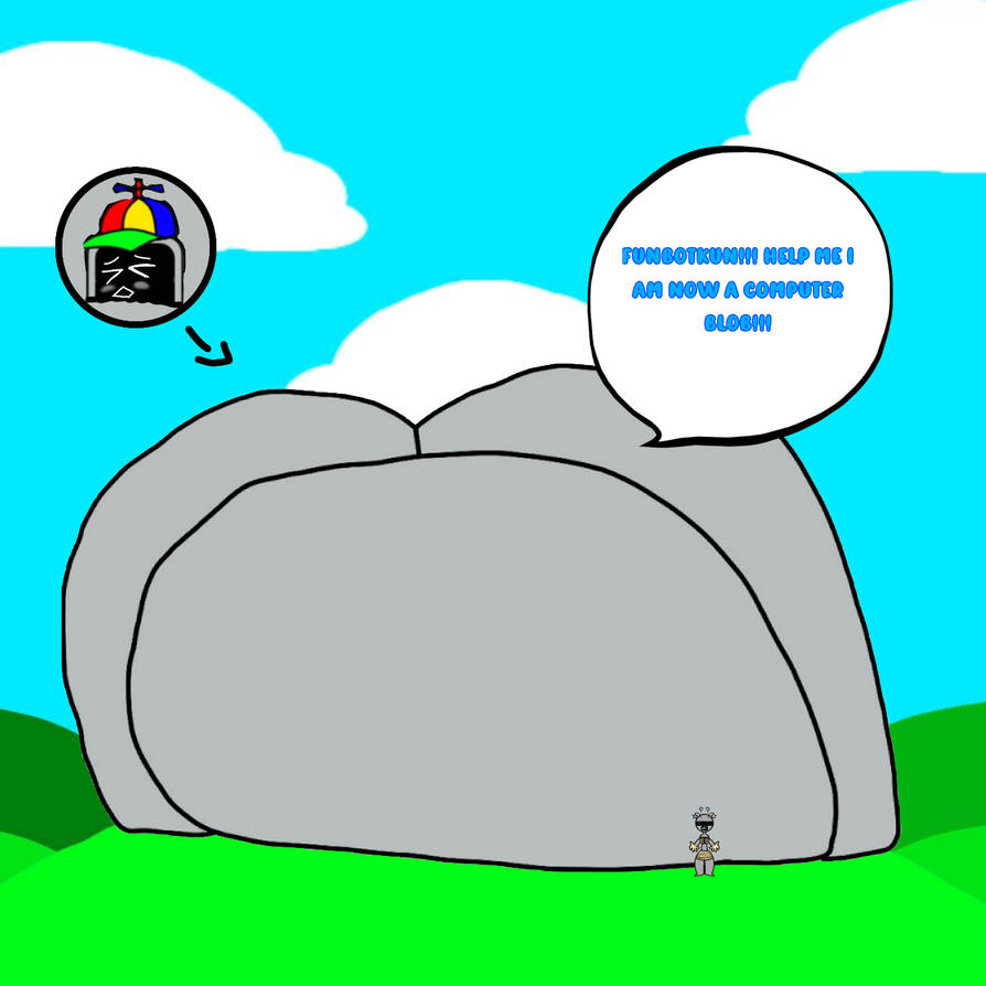 Mr fun computer x funbot by stillawonmanwholove on DeviantArt