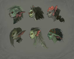 Goblin Head Concepts