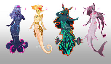 [3 and 4 OPEN] Adopt Auction - Mermaids 01
