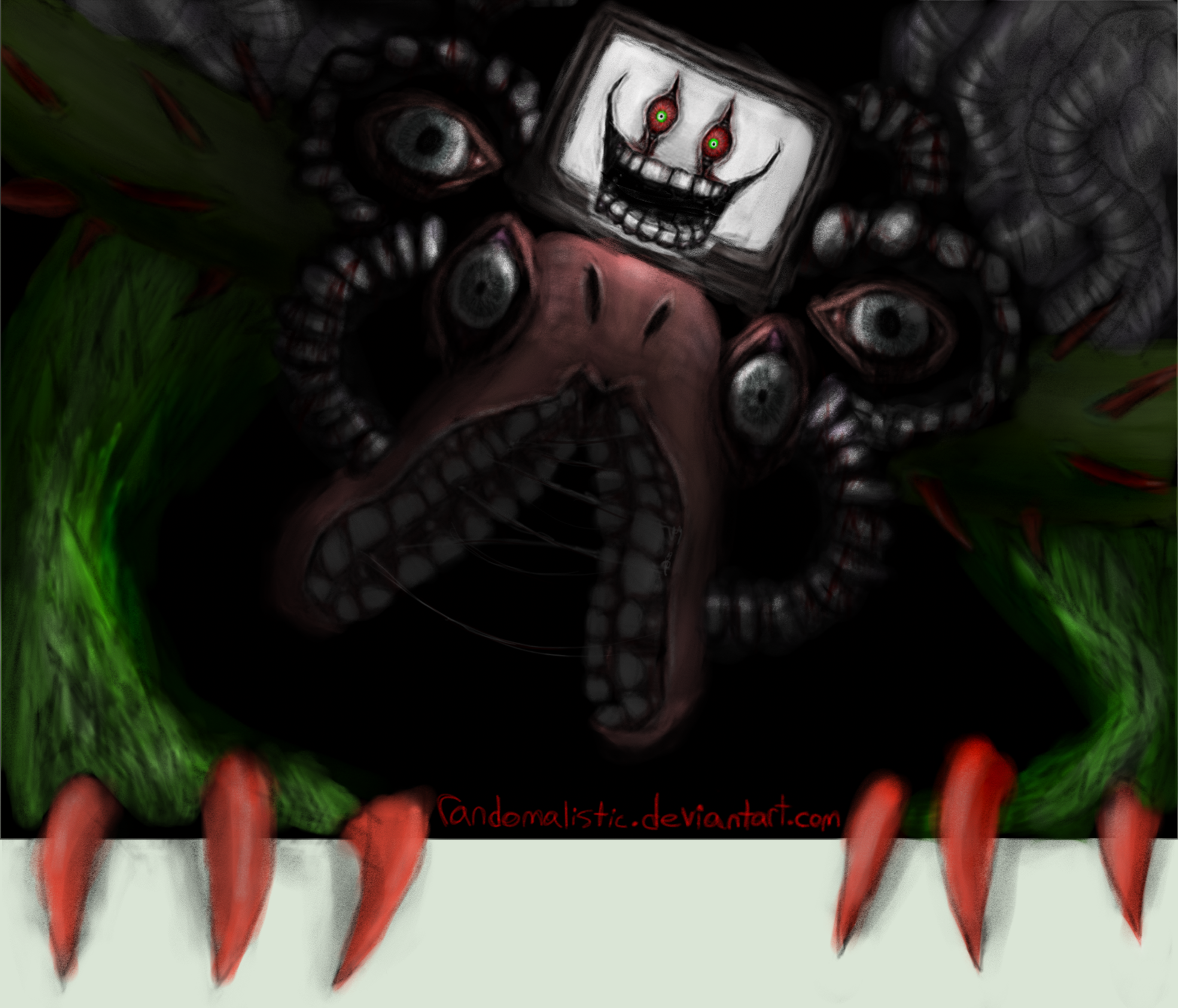 Omega Flowey (Stylized) by GlitchyDaFlower on Sketchers United