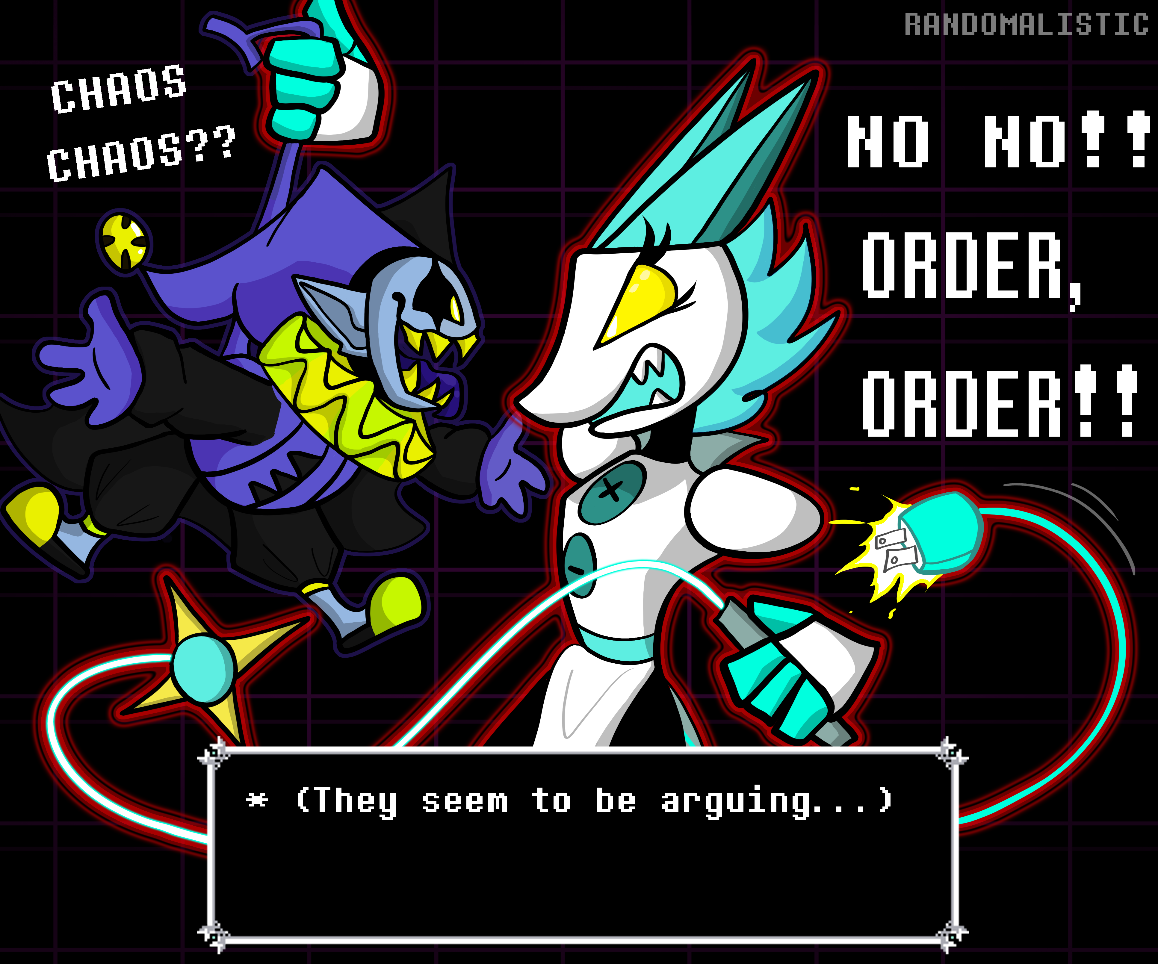 No Order Animation NO, ORDER ORDER!! by Randomalistic on DeviantArt