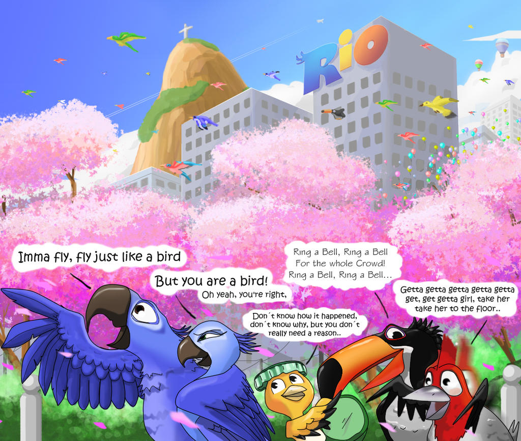 Dreamworks Rio Deviantart Rio - On the Song by Purpleground02 on DeviantArt