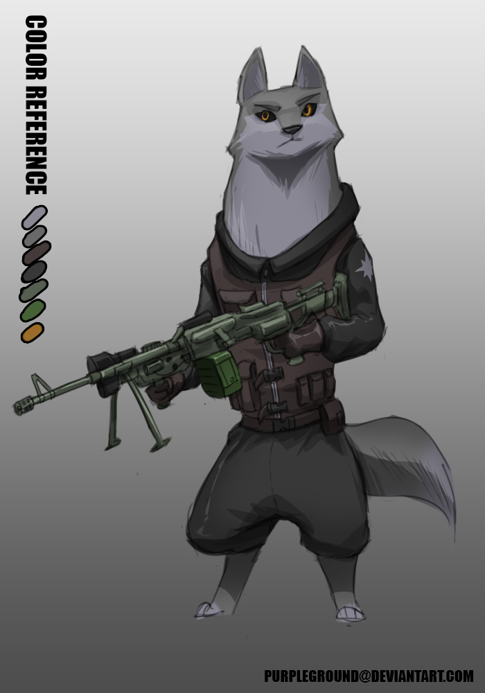 [COMMISSION] Zootopia Military?