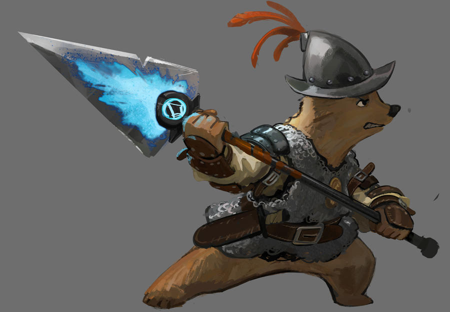 Spear Bear by Purpleground02 on DeviantArt