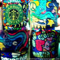 Graffiti on SB CUP Sleeve