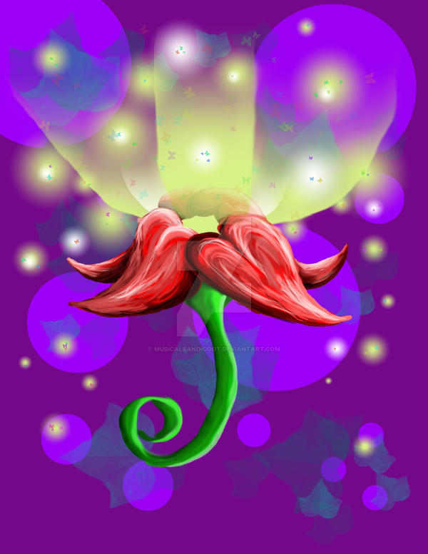 Deviantart Leadflower Flower by musicalbandicoot on DeviantArt