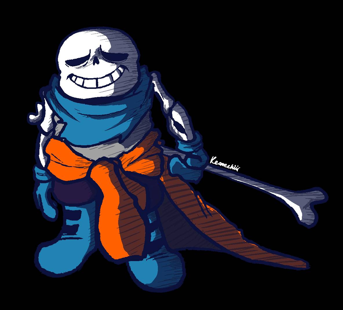 Distrust Sans by Keanechiii on DeviantArt