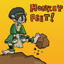 Toph has Monkey Feet