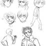 Rock Lee Sketches