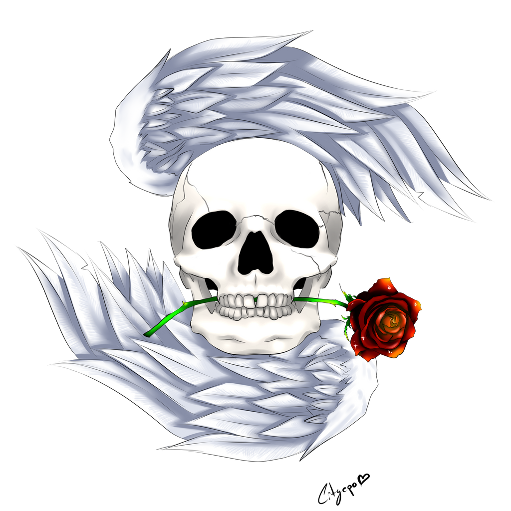 Winged Skull logo